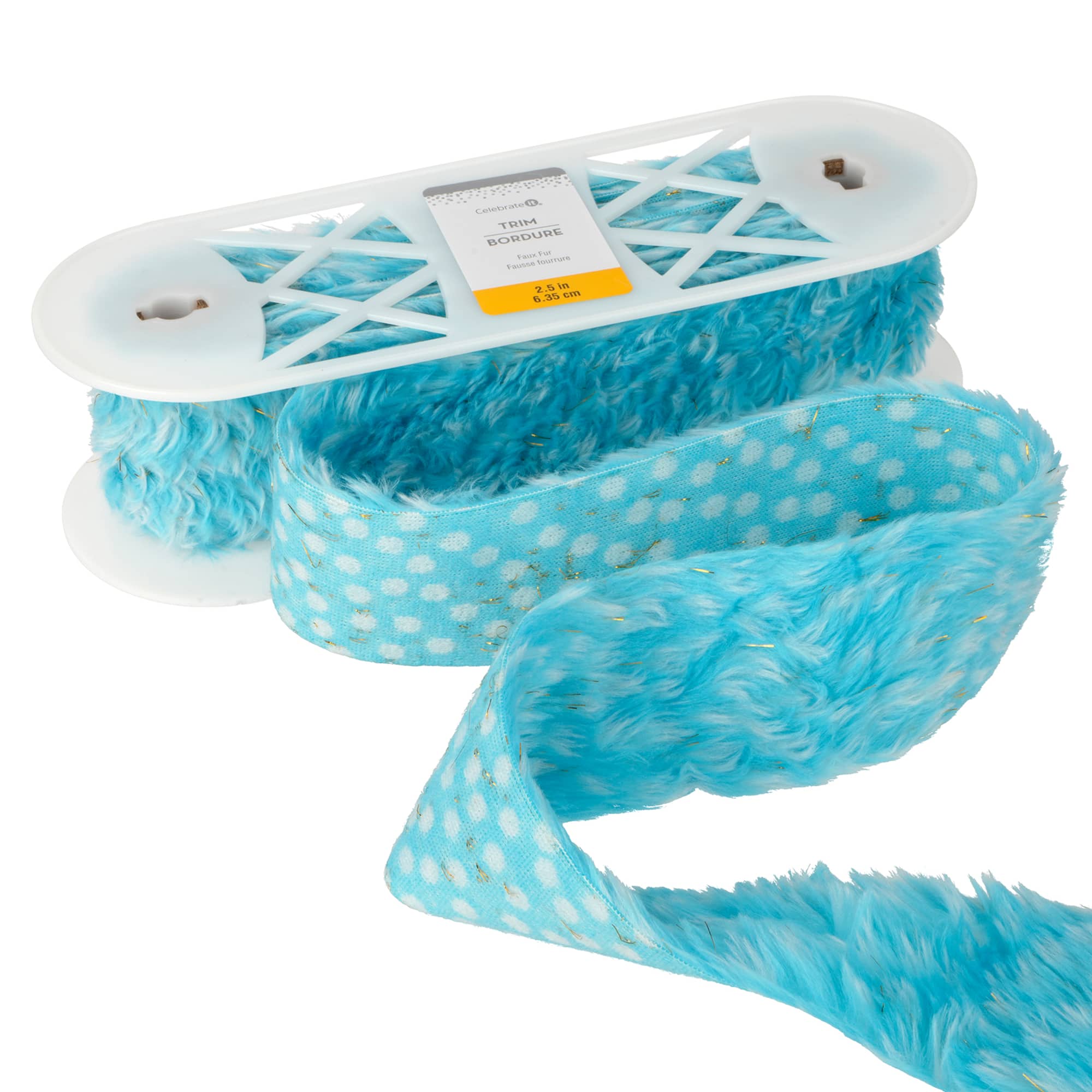 2.5" Faux Fur Trim by Celebrate It